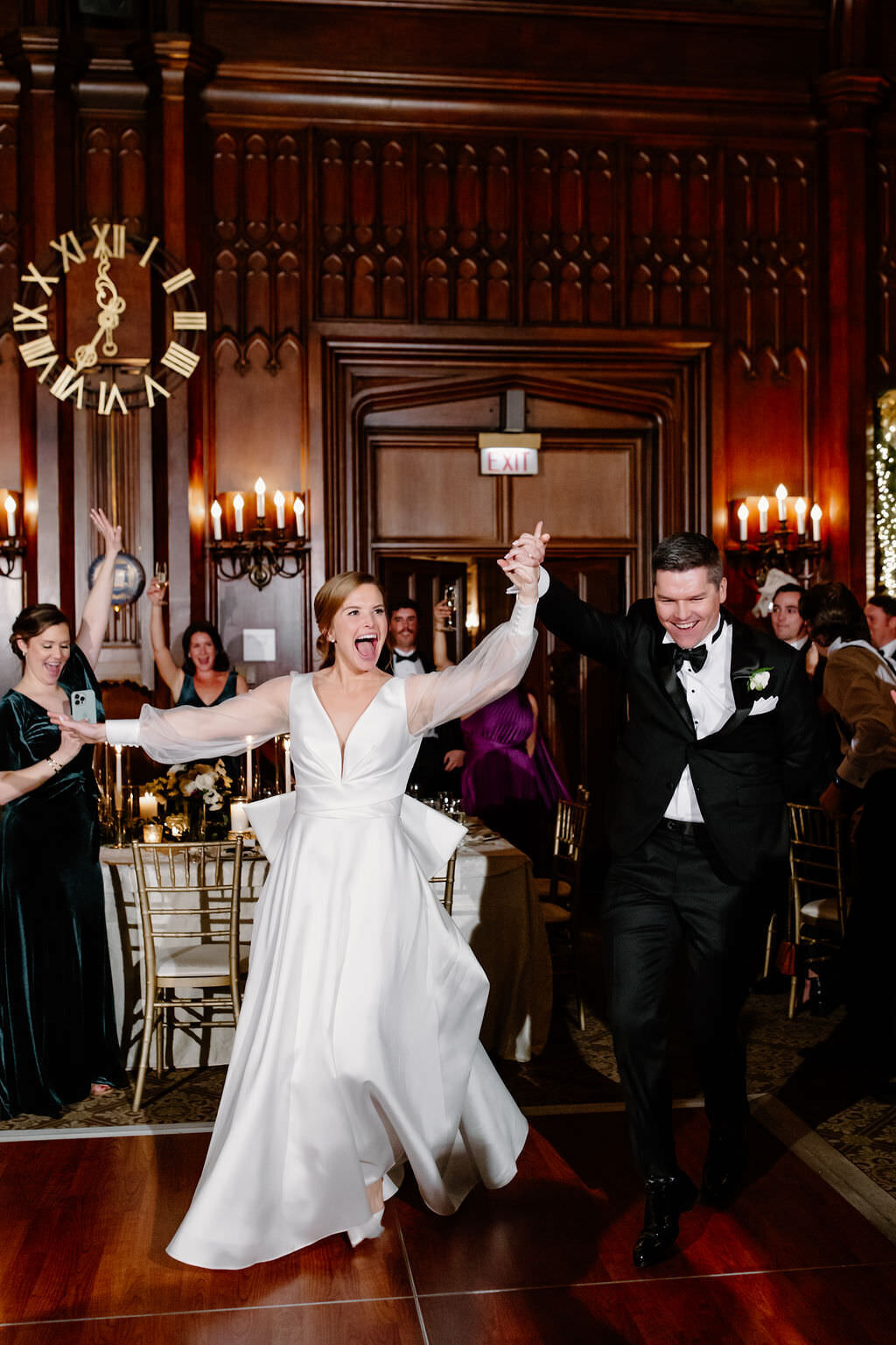 A wedding at Saint Clement Church and The University Club of Chicago - 123