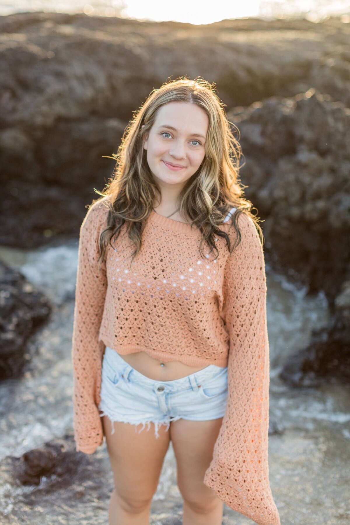 Portrait session in Kona, Hawaii