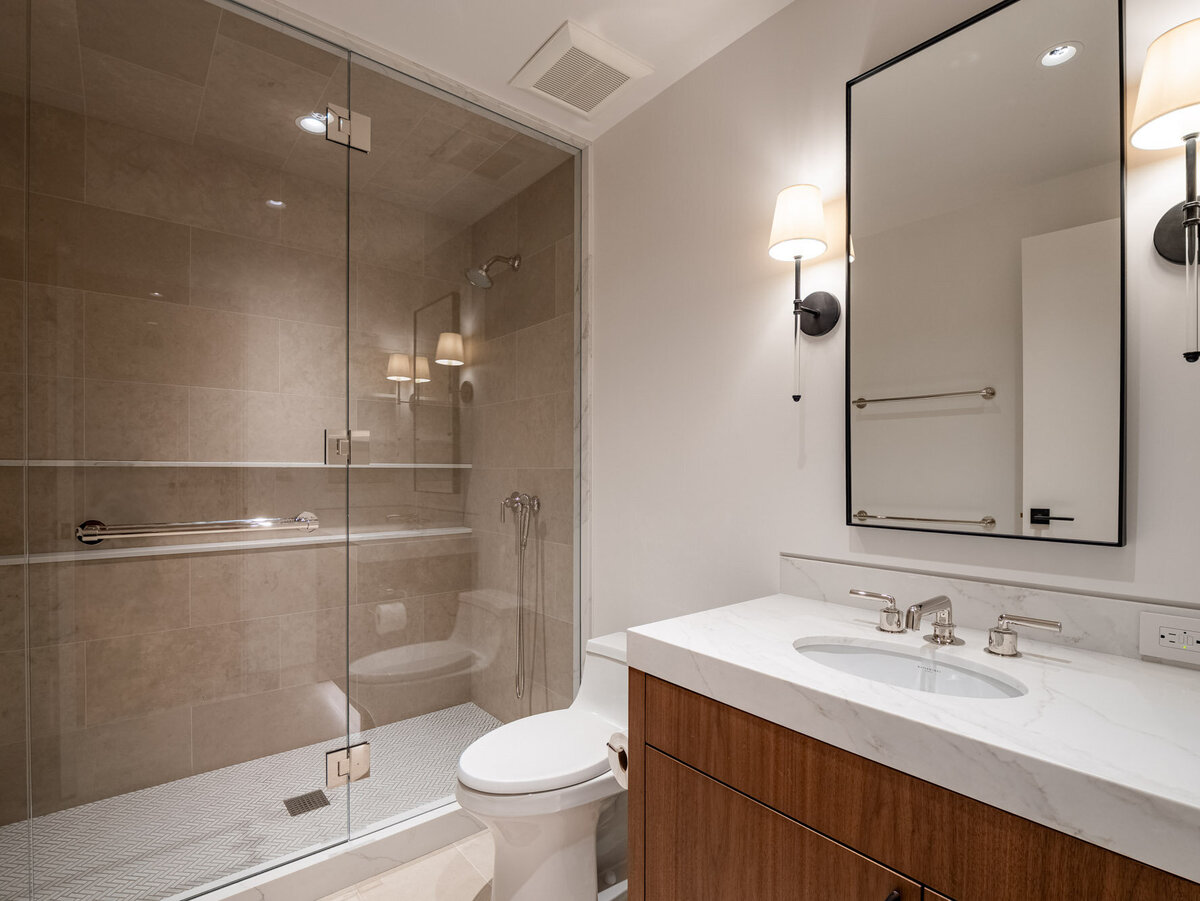 Exterior and interior views of the luxury home at 624 E Hopkins Avenue in Aspen Core, Colorado.