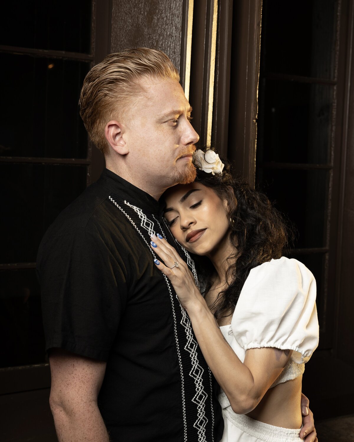 Redlands Emotional Pre-Wedding Embrace