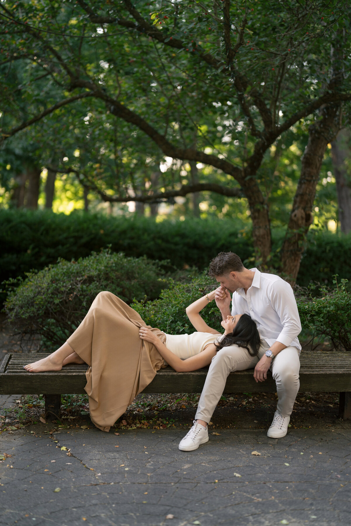 Aspen-Avenue-Chicago-Wedding-Photographer-Engagement-Session-Northwestern-University-Evanston-Prada-Puppy-Editorial-Candid-Stylist-Beach-31