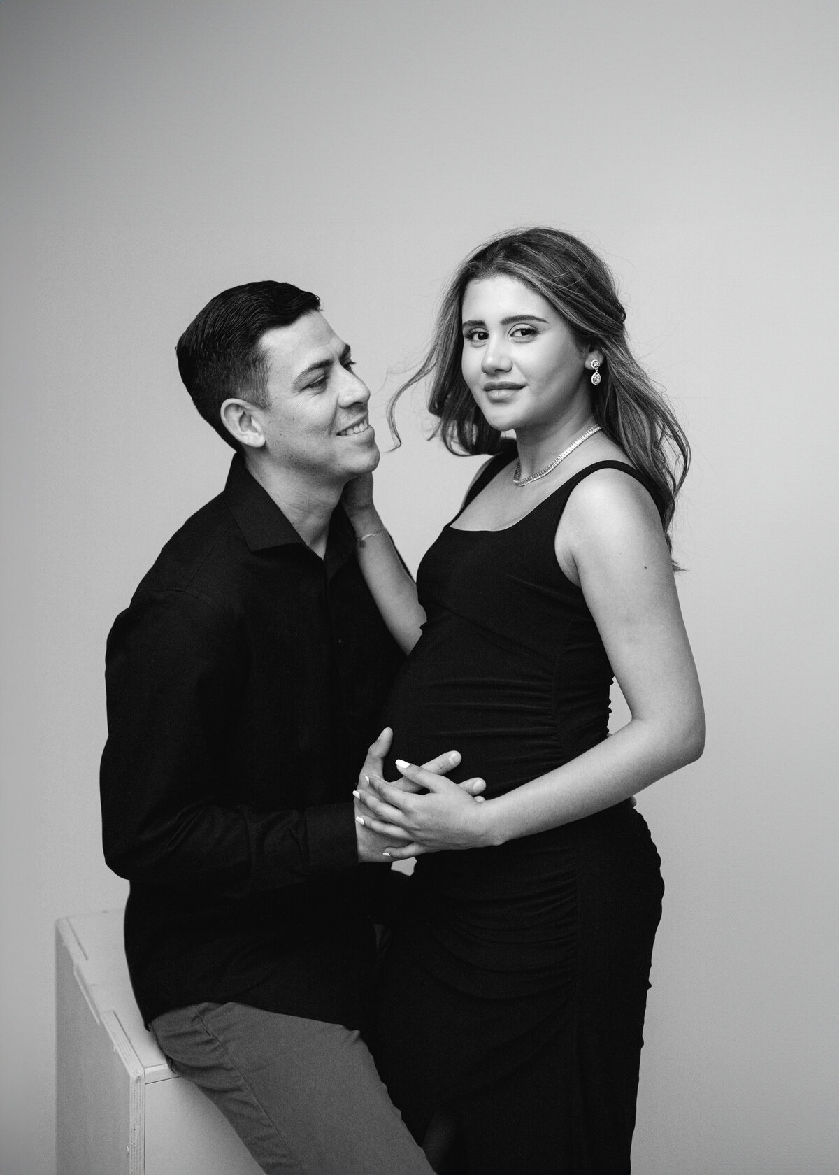 Valentina's Studio Maternity Session in Atlanta