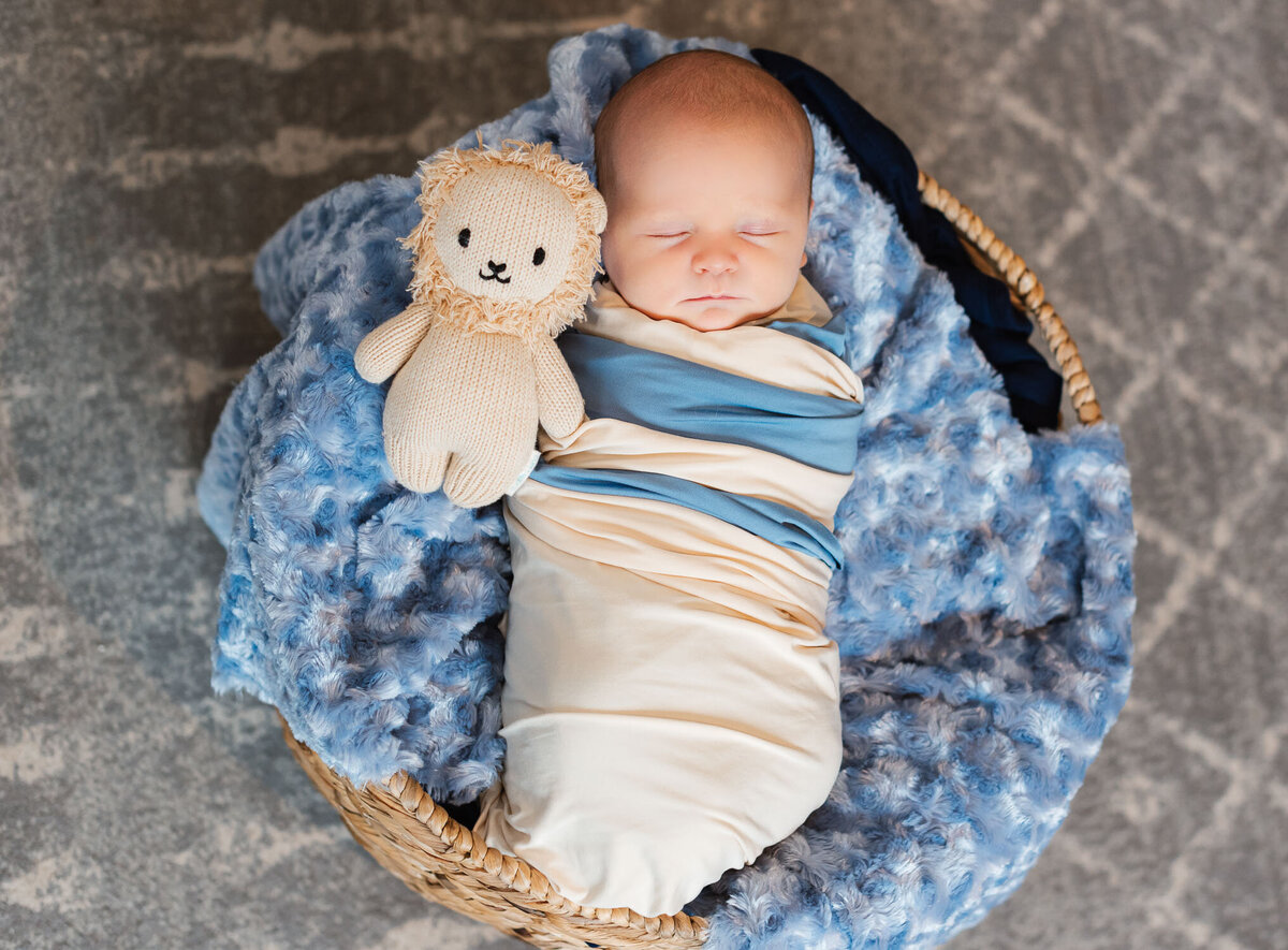 Leoni In Home Newborn Session, Raritan NJ, Nichole Tippin Photography-36
