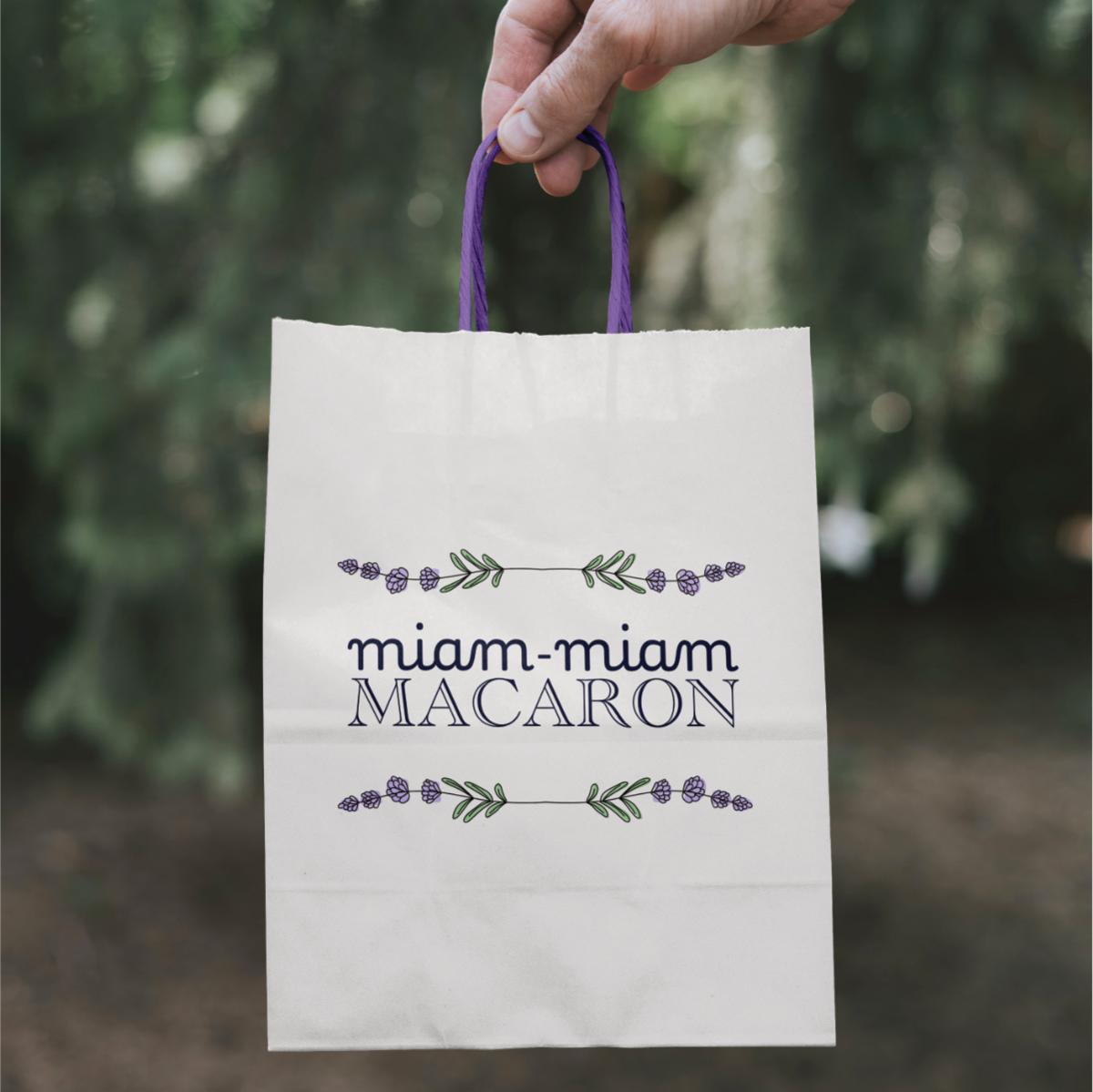 Miam Macaron Gift Bag
