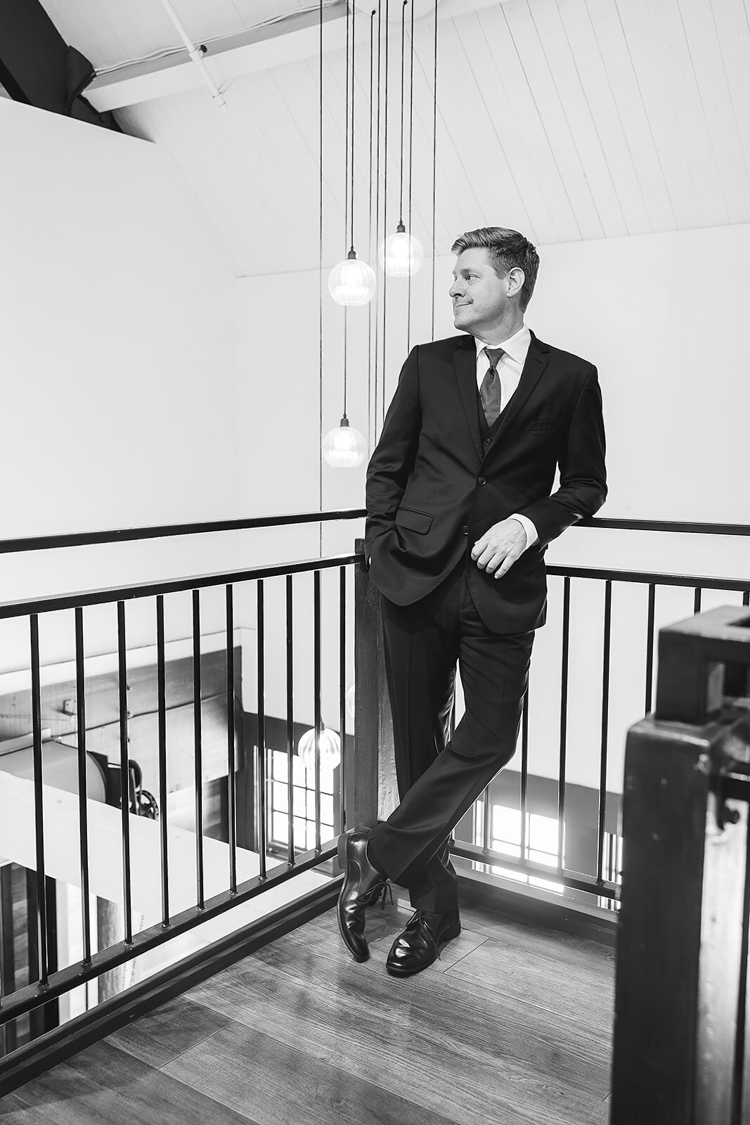 Kim & Luke Wedding BW-15