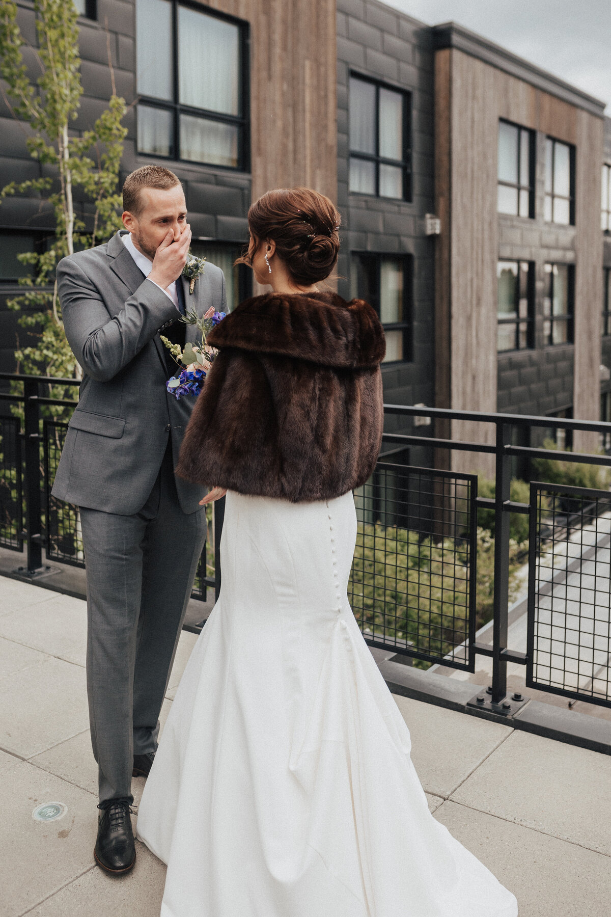 Spring elopement in Jackson Hole Wyoming