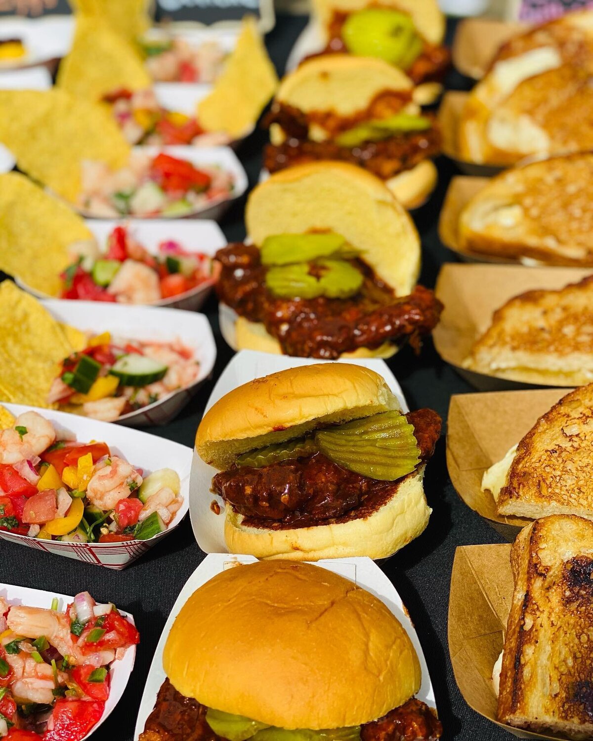 The Grateful Gourmet Sliders. were a special menu item for an event that was catered by The Grateful Gourmet. The Grateful Gourmet helps with events in the Mt Holly area of South Jersey and isn't afraid to travel to the tristate areas 