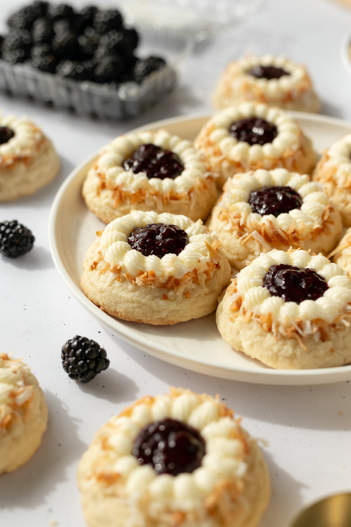 Blackberry Coconut Cookies-09