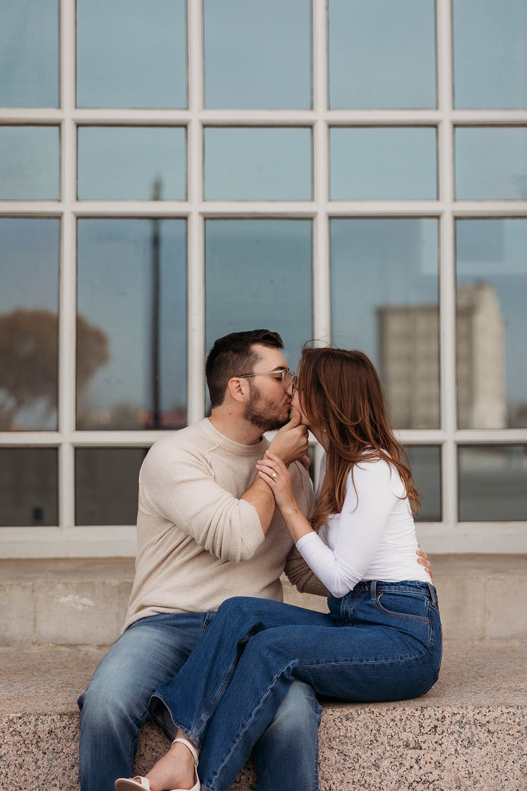 Michigan Central Station Engagement Session Detroit Michigan K. E. Rogers Photography-64