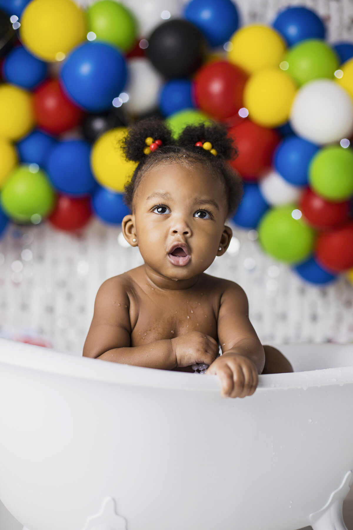 cake smash photography in Fayetteville Georgia