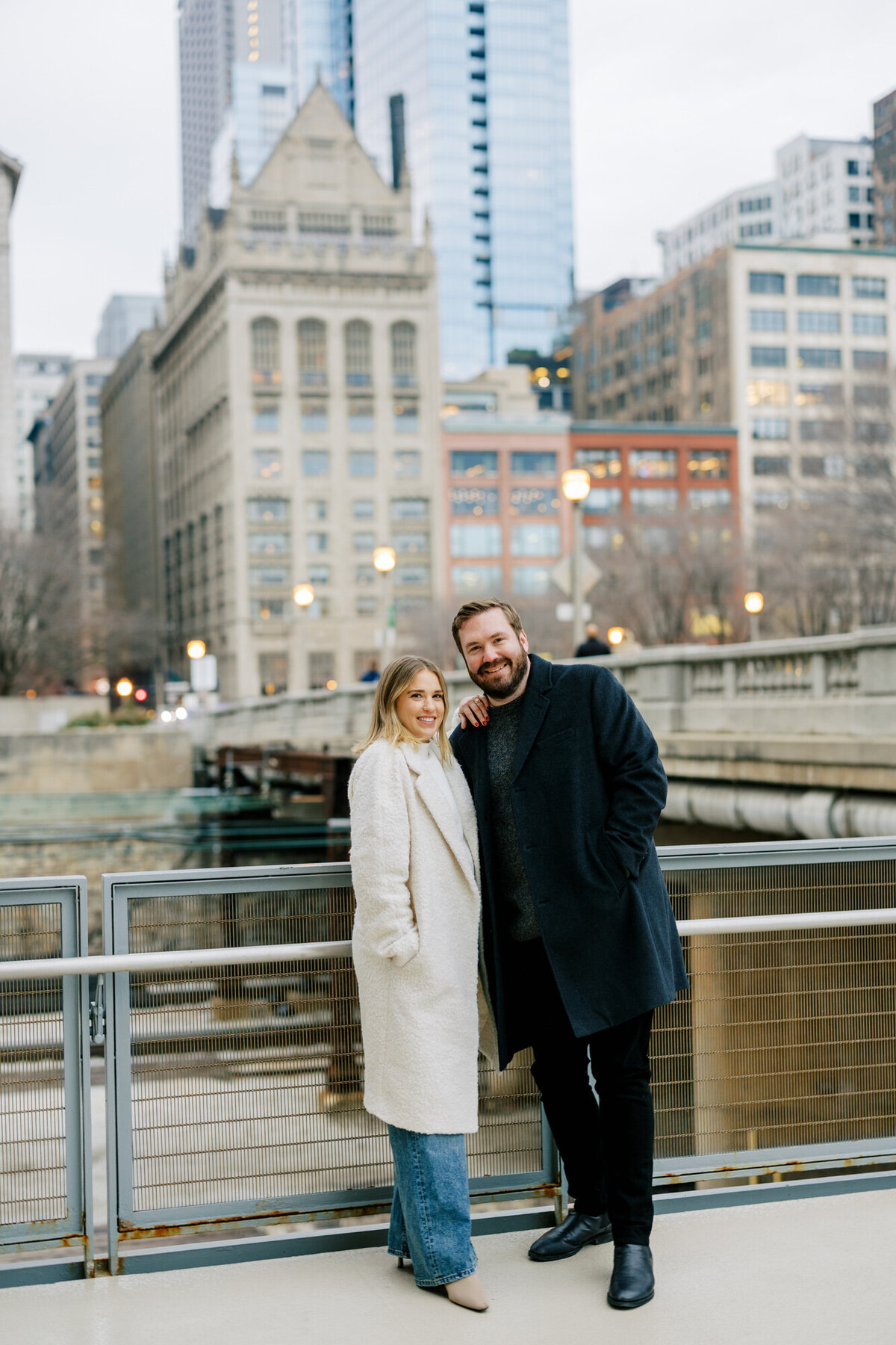 Chicago Engagement Photo