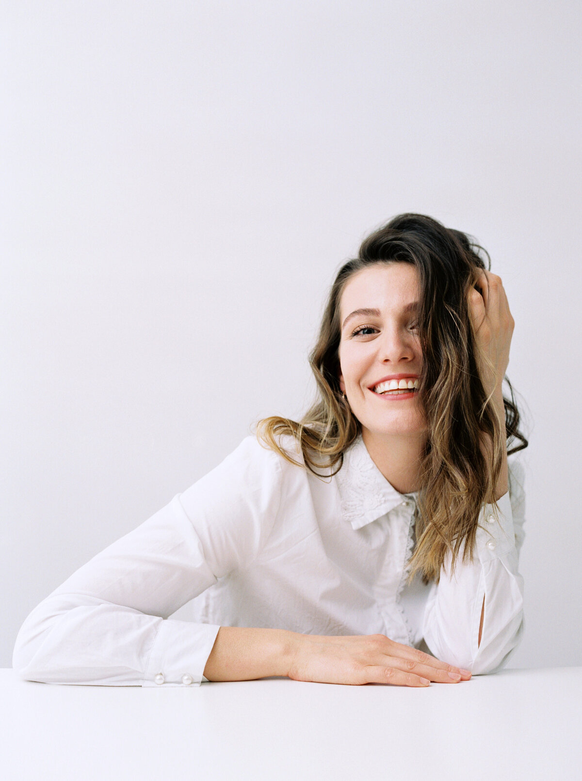 In-studio portrait photography session in Naters, Valais, Switzerland - 11