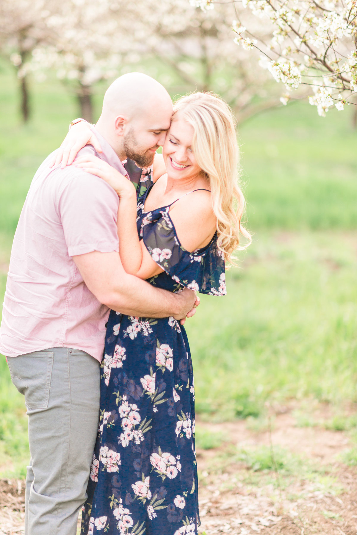 summer engagement photography