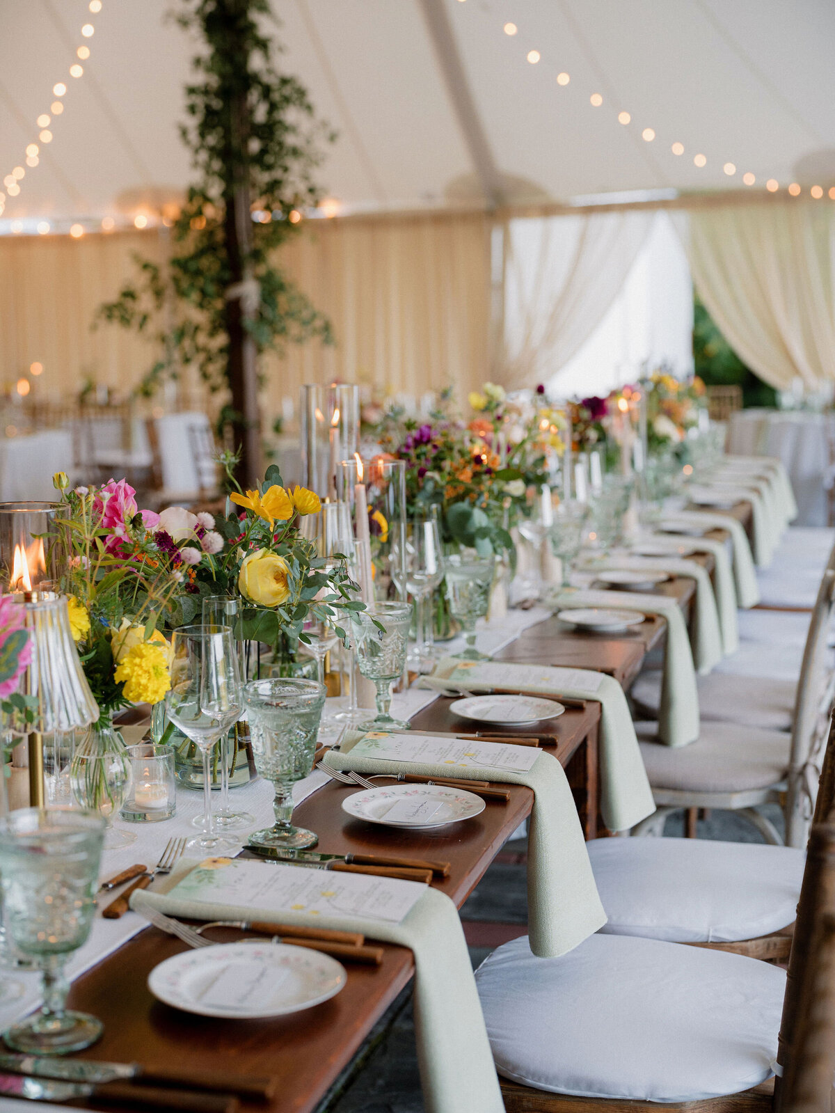 Buttermilk Falls Inn & Spa Stunningly Vibrant September Wedding