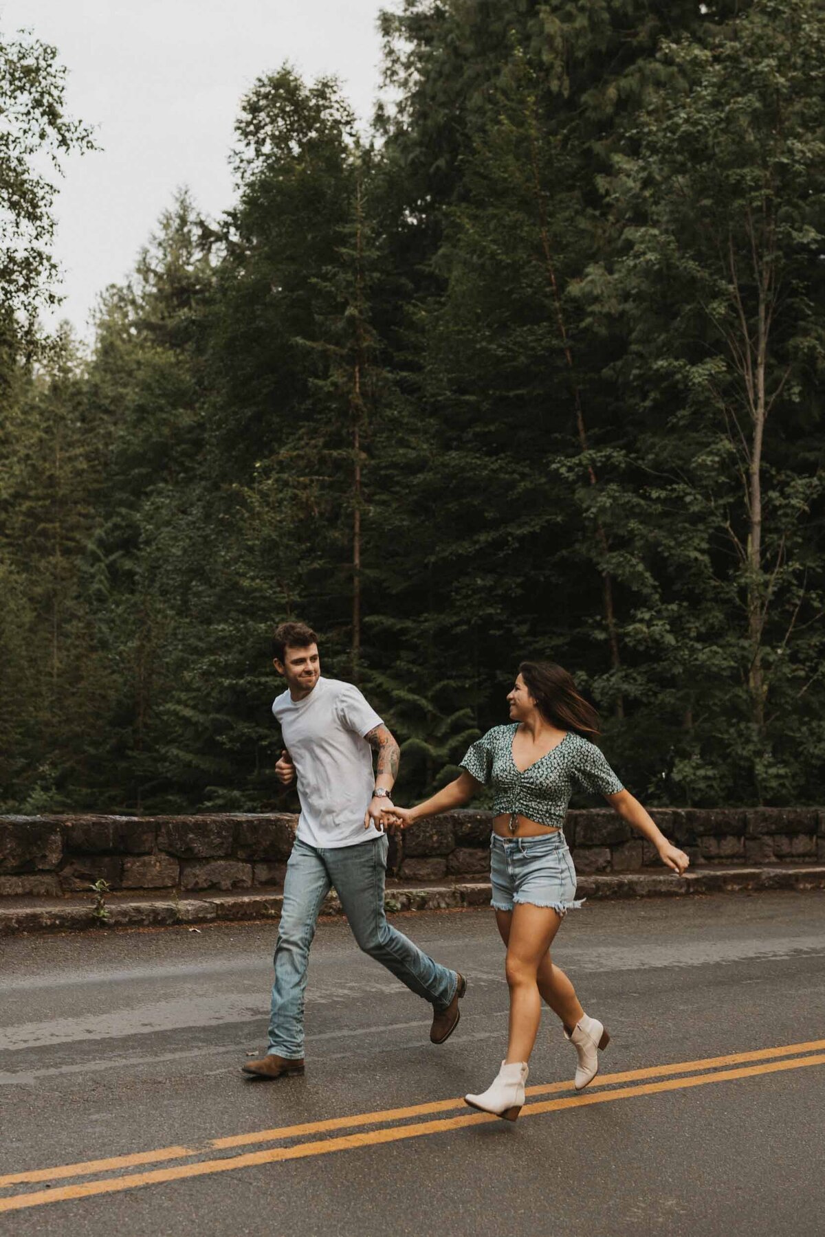 Glacier National Park Engagement Photos