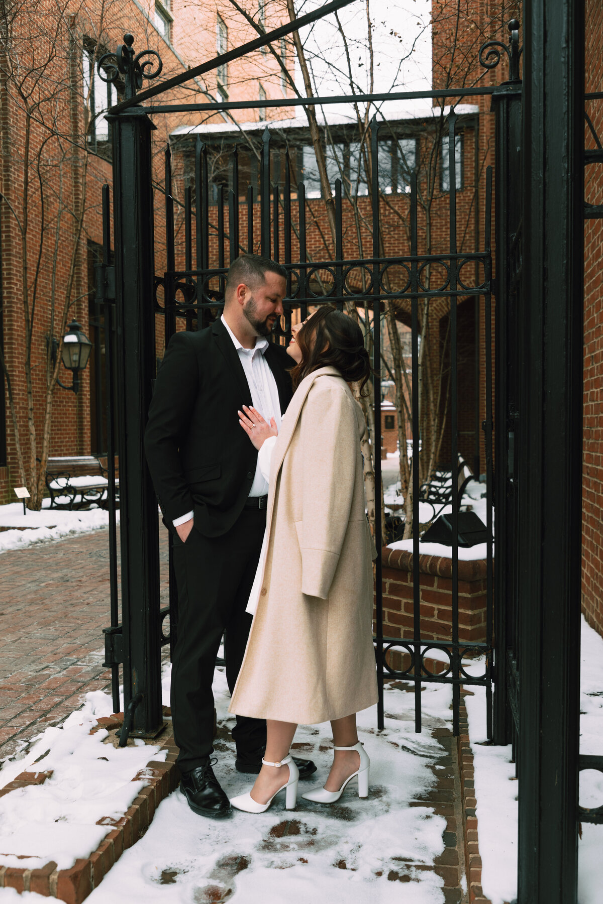 couples photoshoot in lancaster city pa