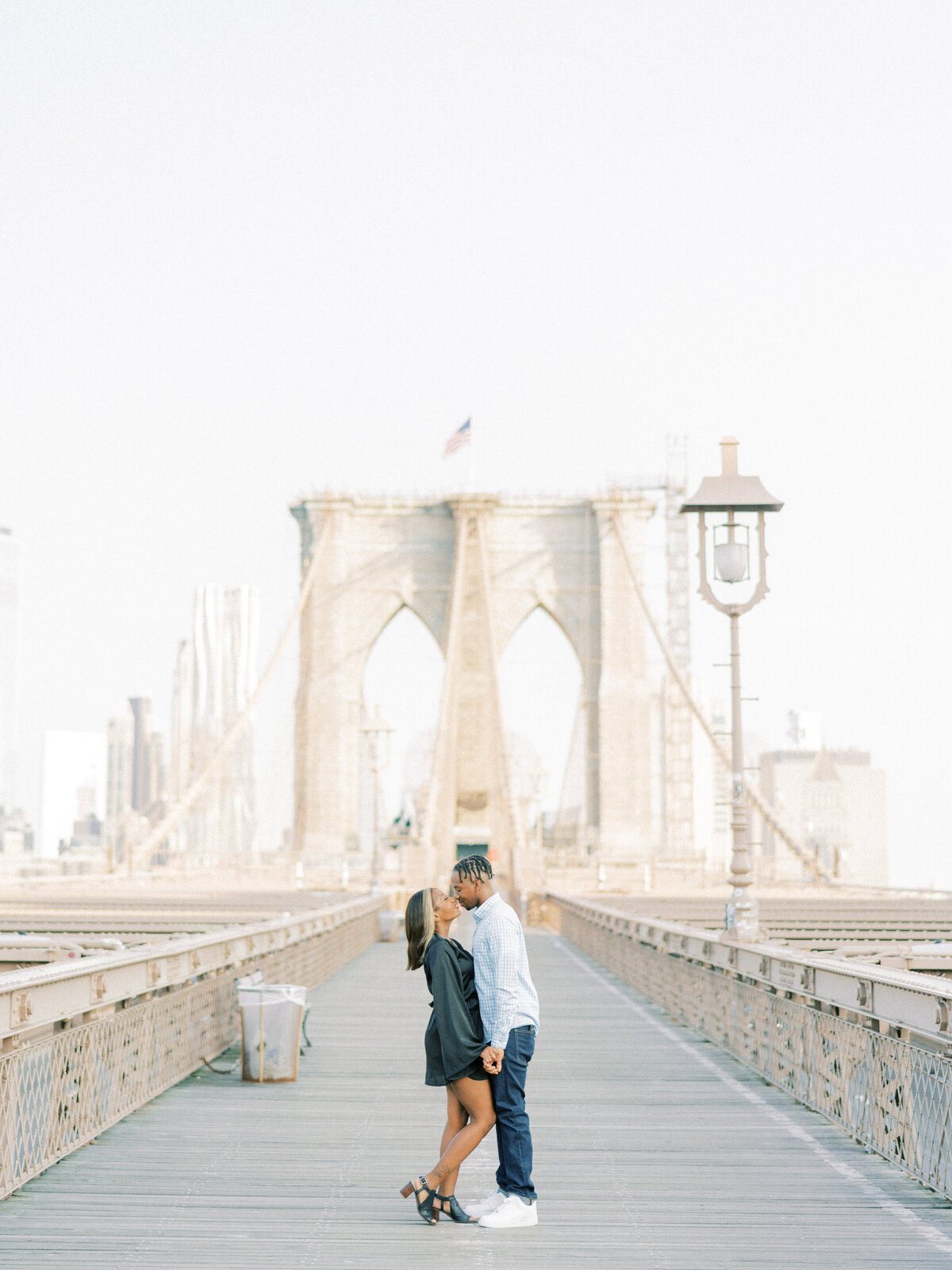 Brooklyn Bridge and DUMBO Sunrise, Engagement Session | Amarachi Ikeji Photography 16