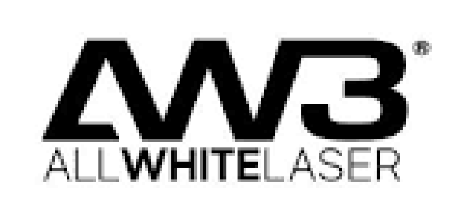 all white laser