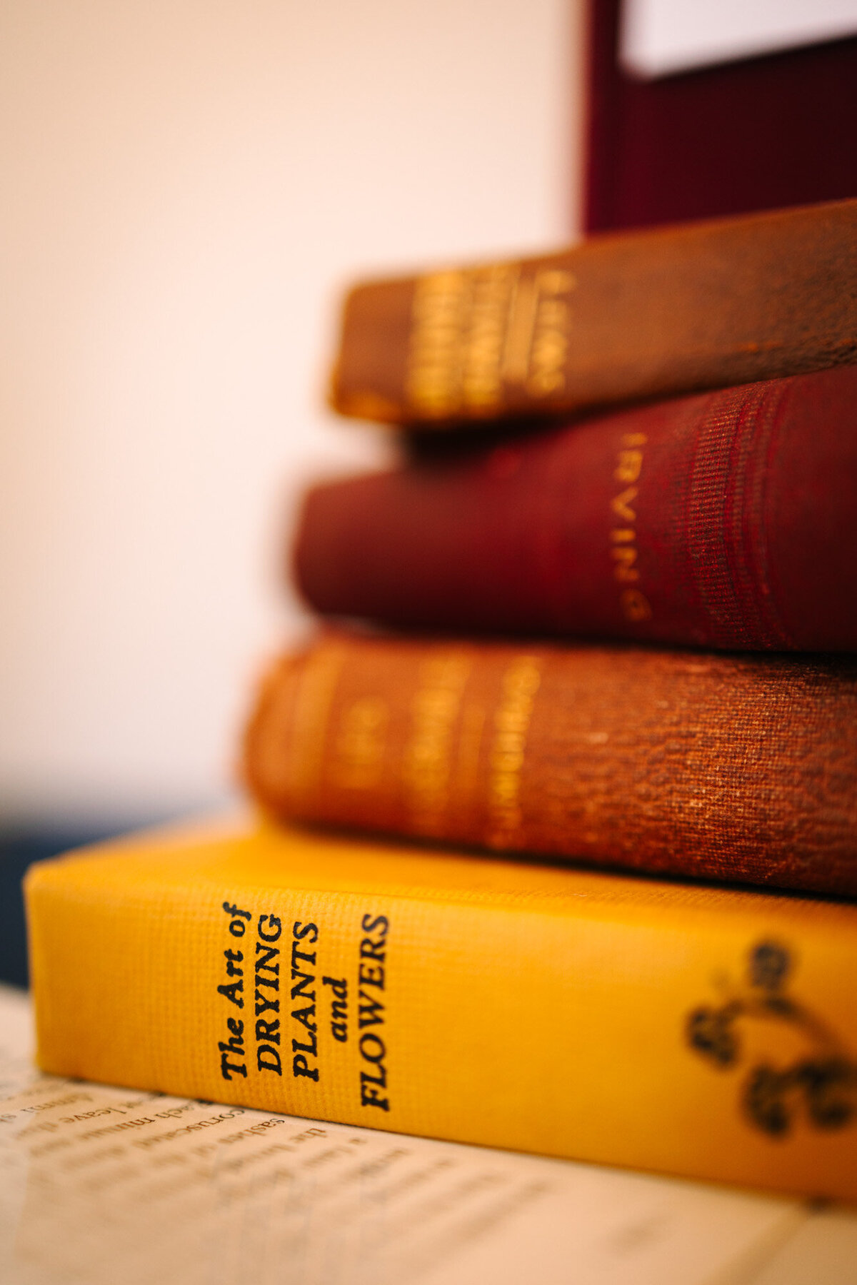 A pile of books