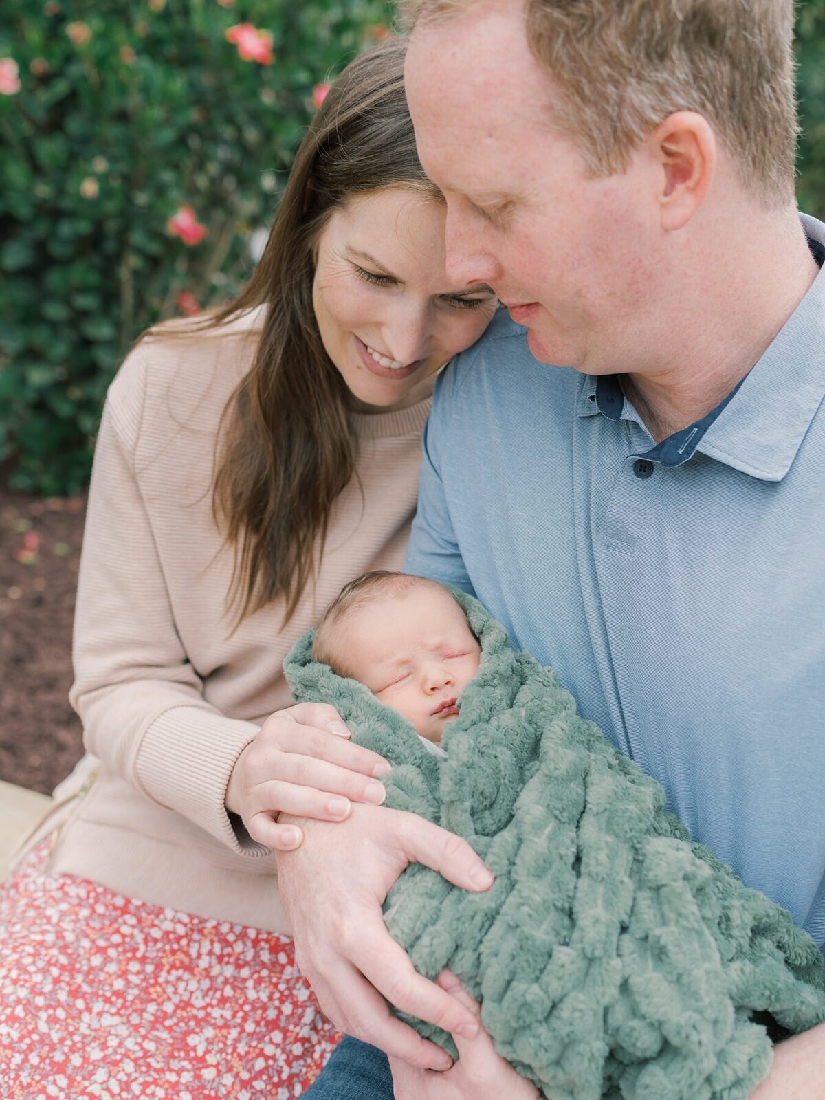 Carlsbad In home newborn photo