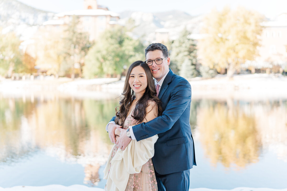 The Broadmoor Hotel Winter Wedding Colorado Springs Romantic Engagement Elena Spraguer Photography 0020