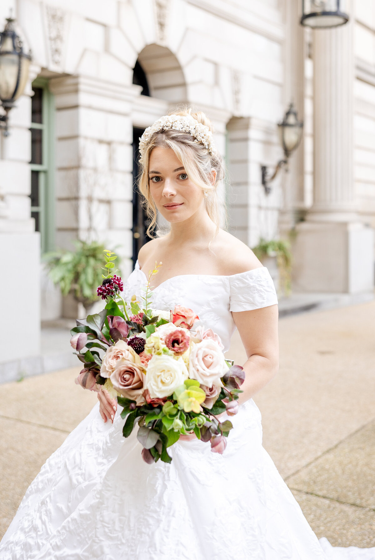 Larz Anderson House Wedding Luxury DC Wedding Day  - Haley Day Photo H+R-136