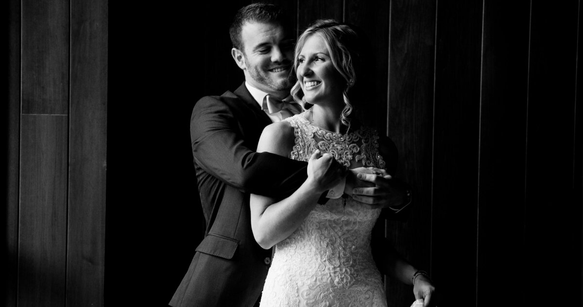 bear creek reception  wedding photography black and white