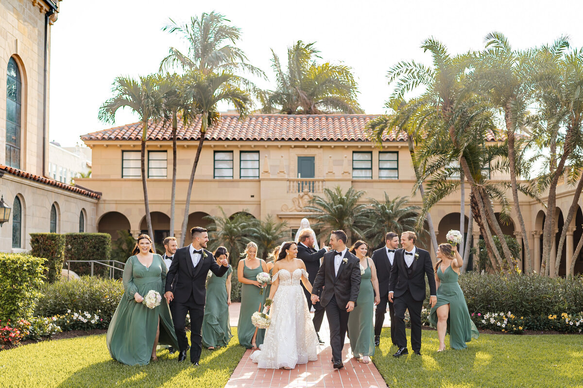 Palm Beach wedding photographer St Edwards Catholic Church
