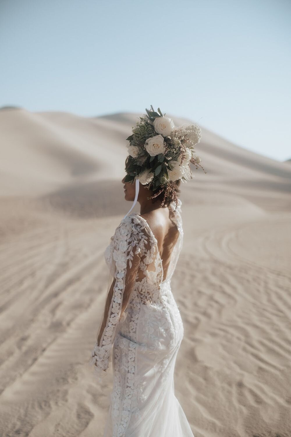Daisy Randy Fenoli Bridals Reno Nevada Sand Dunes Katherine Krakowski Lake Tahoe Reno Photographer 41