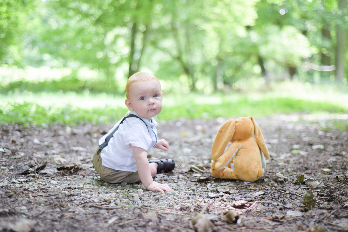 A boy and his Bunny