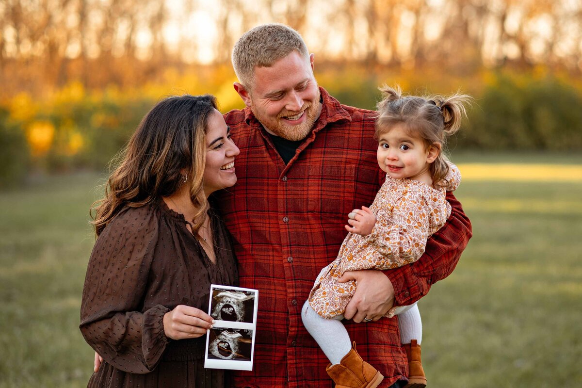 Family Photography Maternity Photo with Child