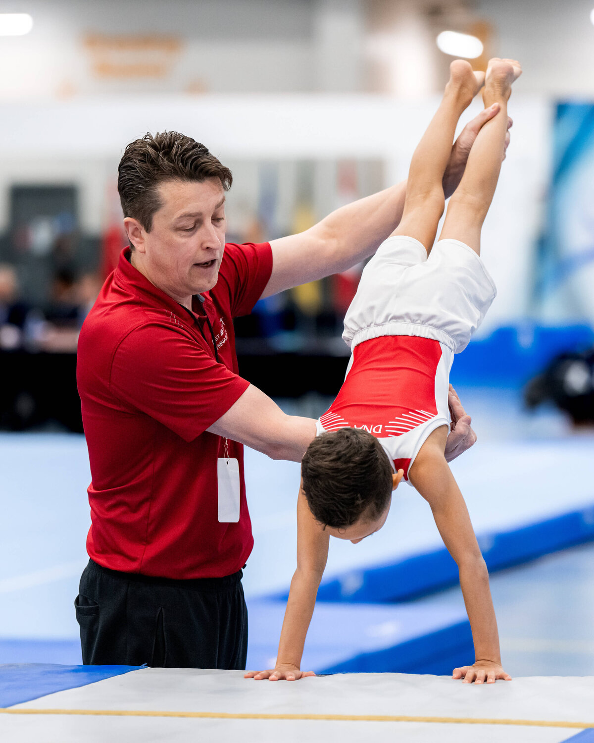 Photo by Luke O'Geil taken at the 2023 inaugural Grizzly Classic men's artistic gymnastics competitionA1_06030