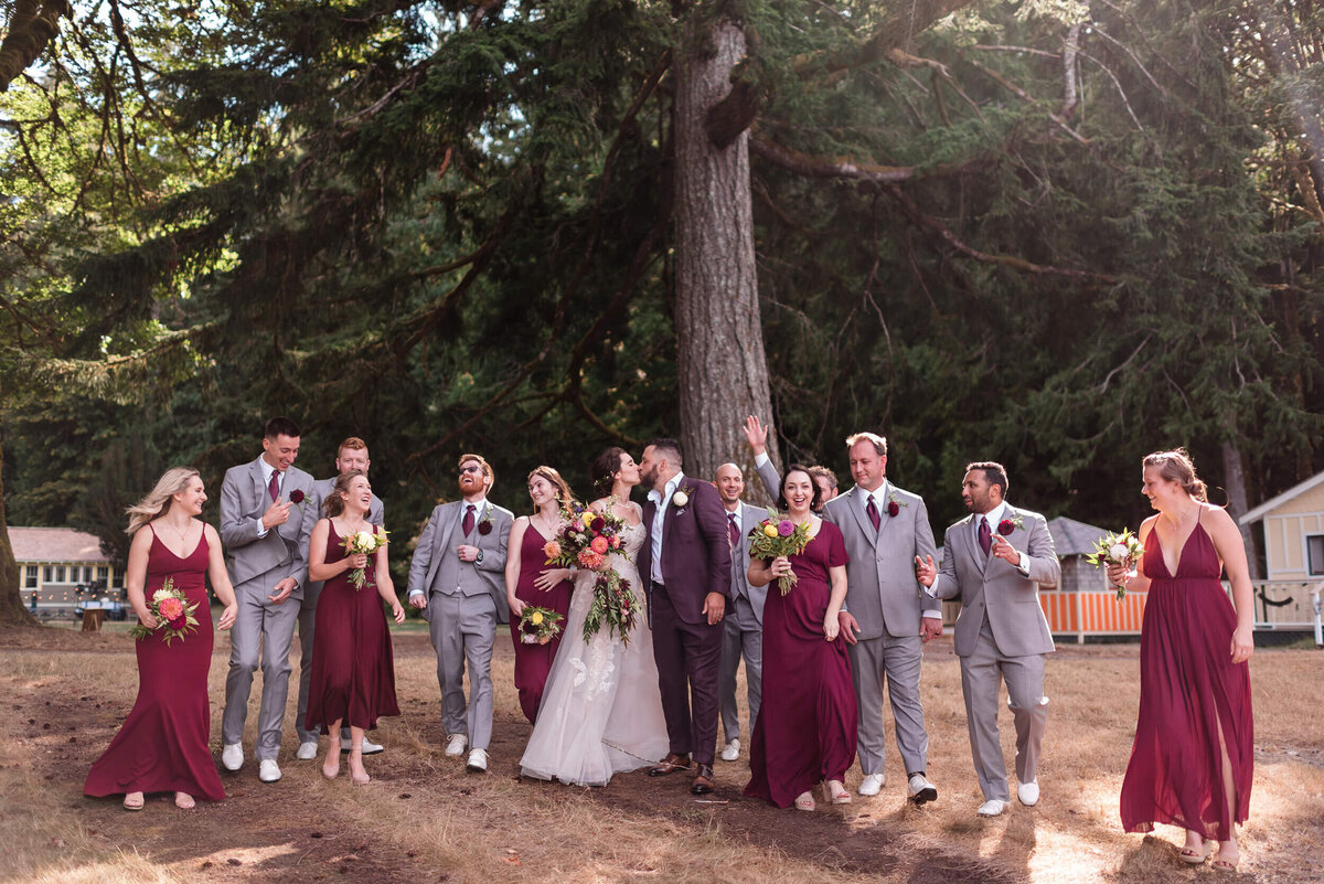 Nature Bridge Wedding Ceremony
