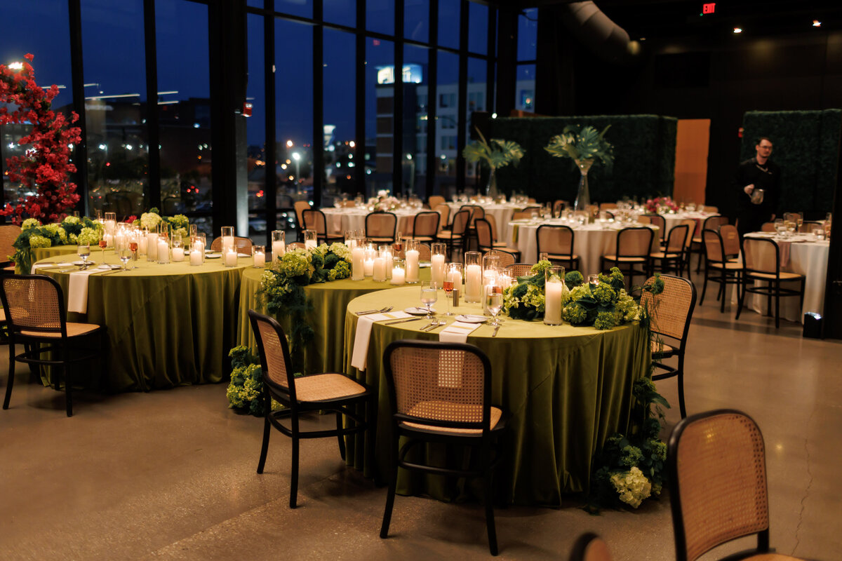 bold color block wedding gather at deer district milwaukee -64