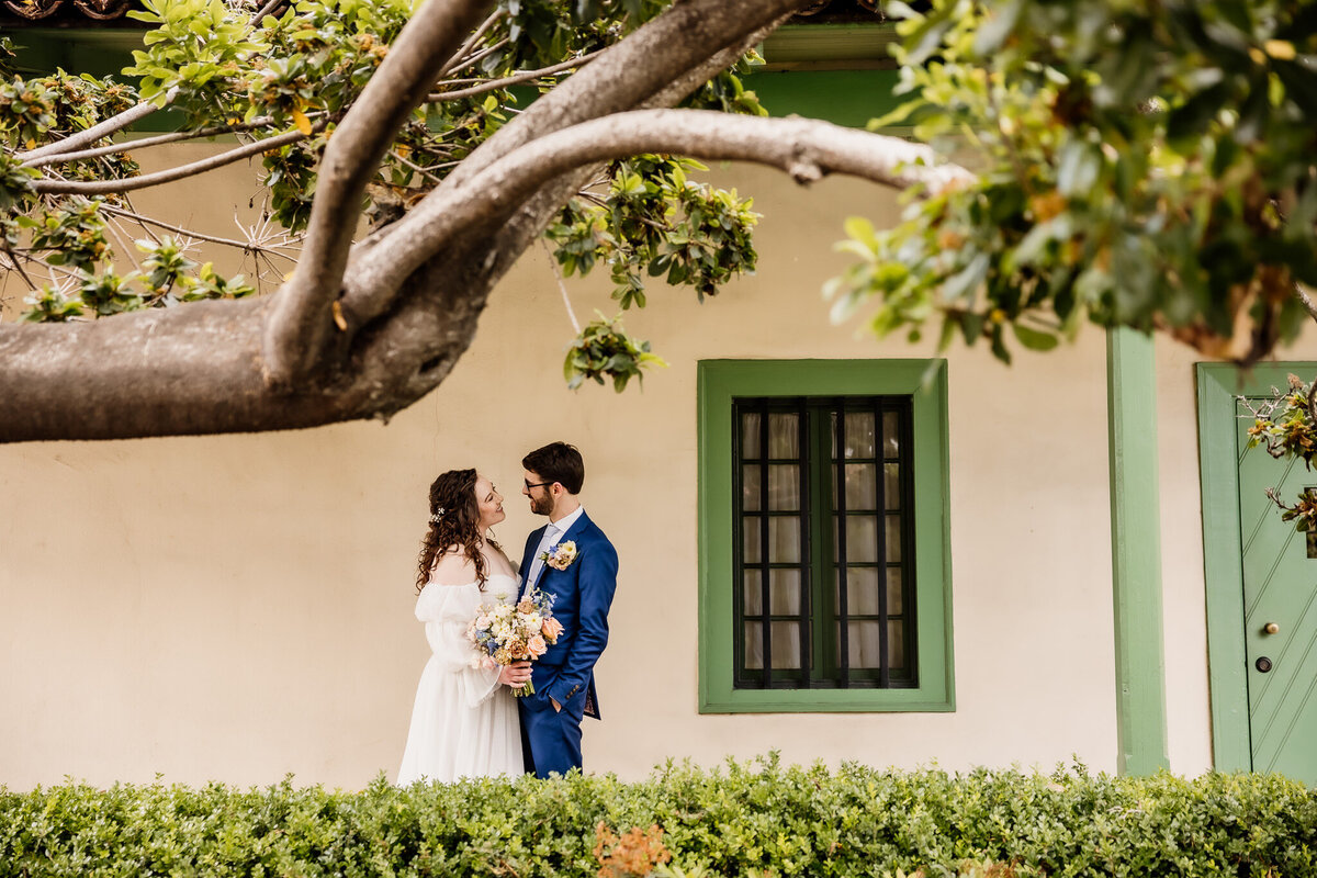 Archer Inspired Photography - Rachel and Alex Wedding - Rancho Los Cerritos Historic Site - Long Beach - Couple Photos-215