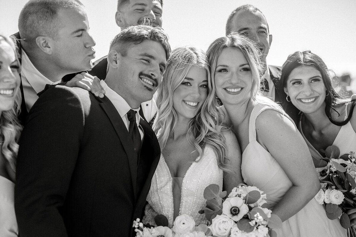 Wedding party at Dolphin Bay Resort in Pismo Beach, CA