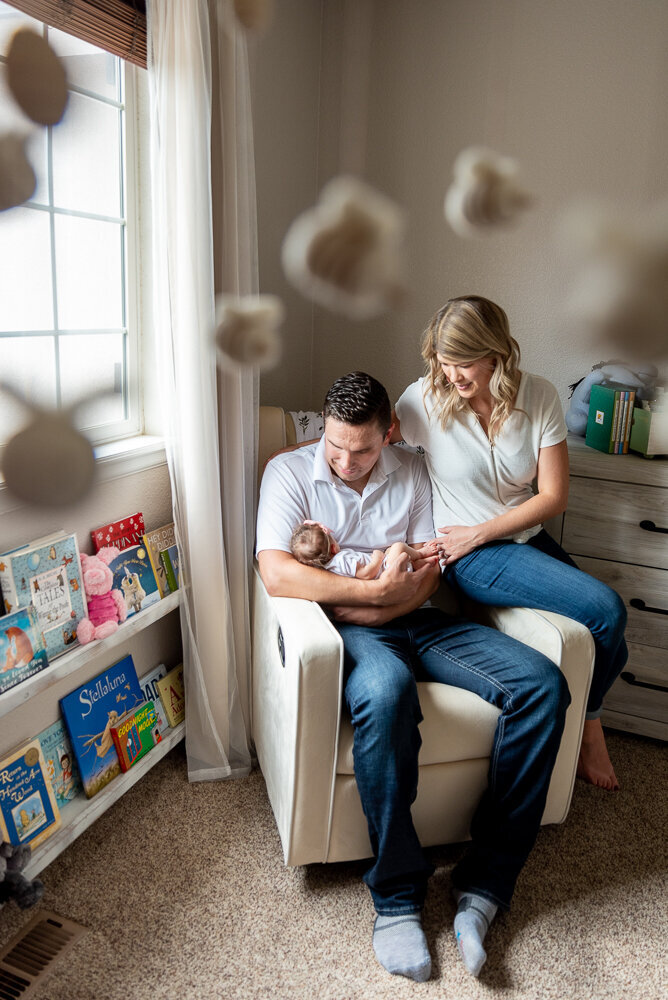 baby in nursery