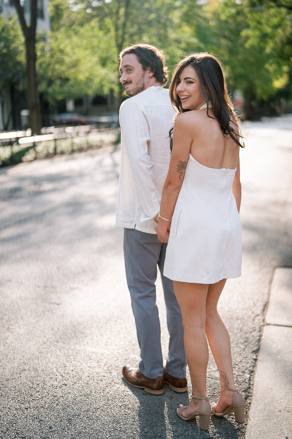 Downtown Chicago Engagement Photos-46
