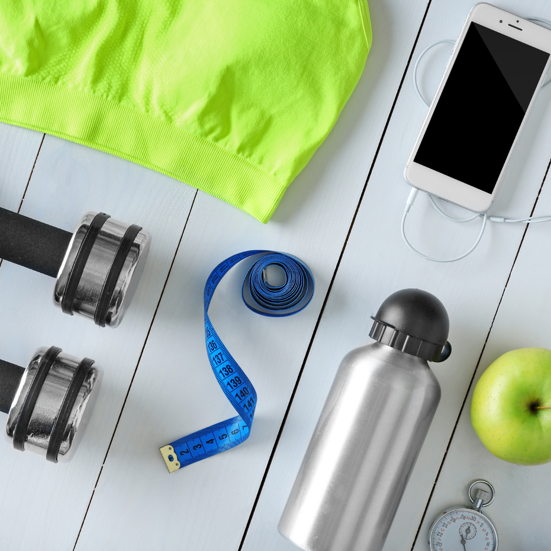 Workout Essentials  Design Element in Brave Star Showit Template for Wellness Success
