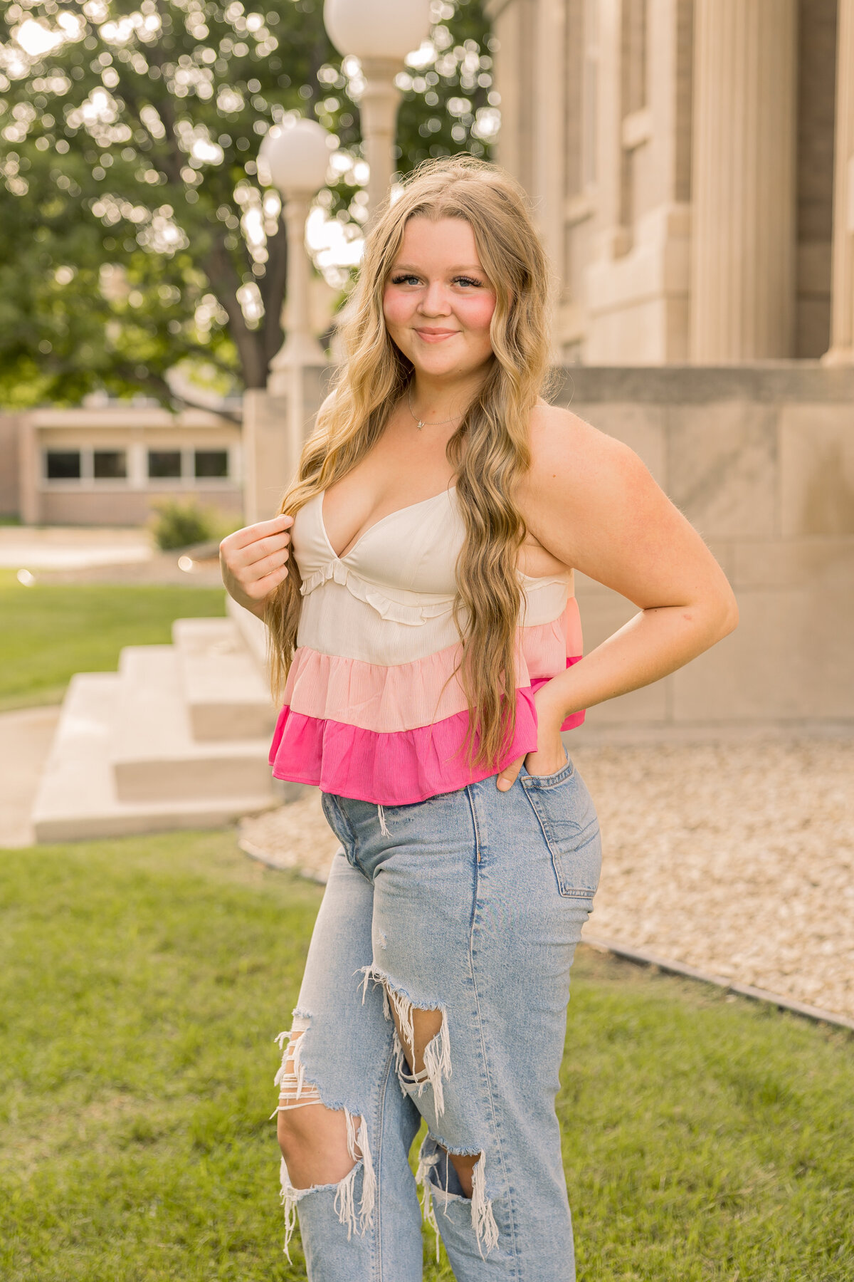 high school senior photos in Central Minnesota