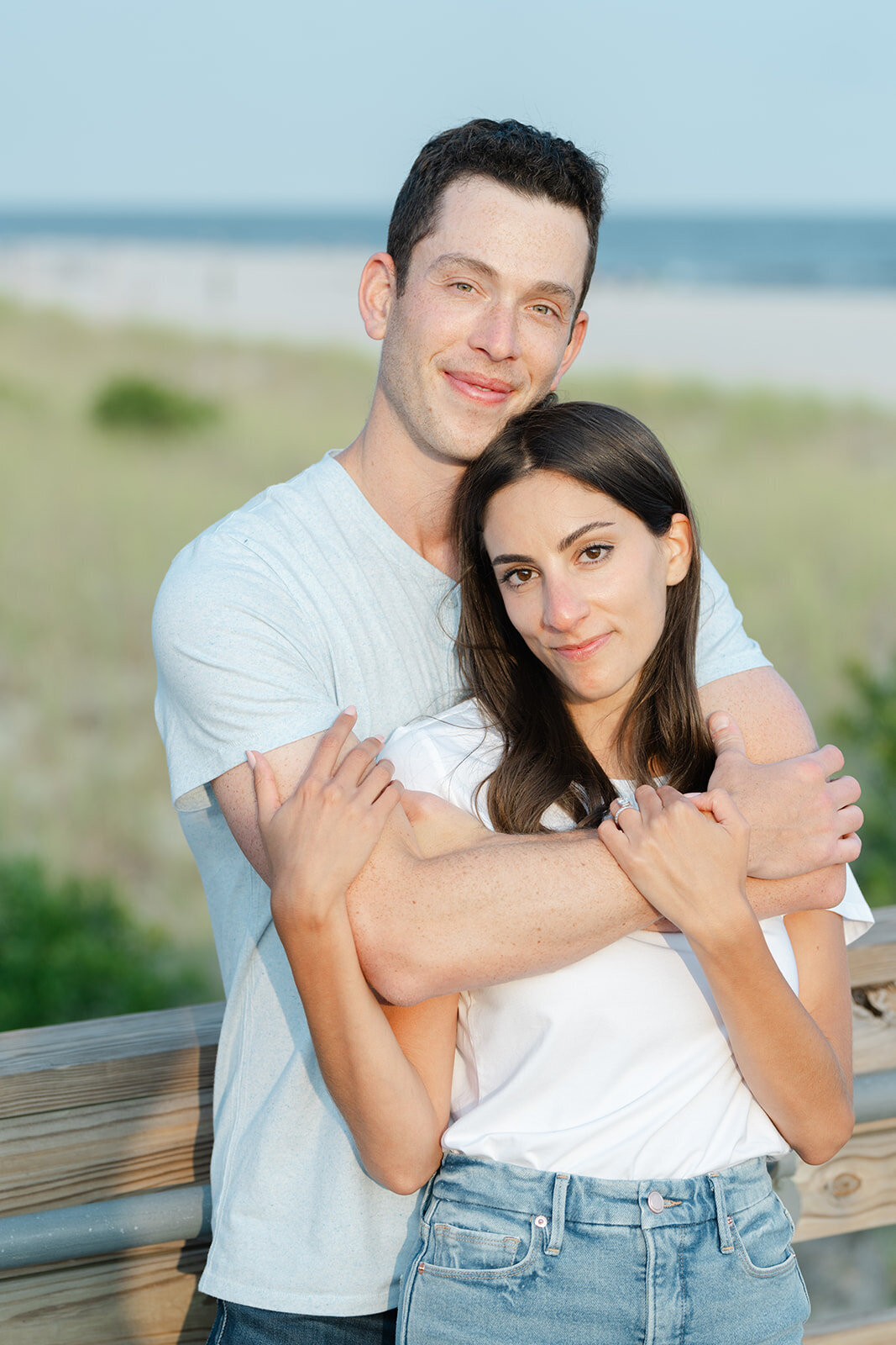 Laynie and Cody beach engagement5