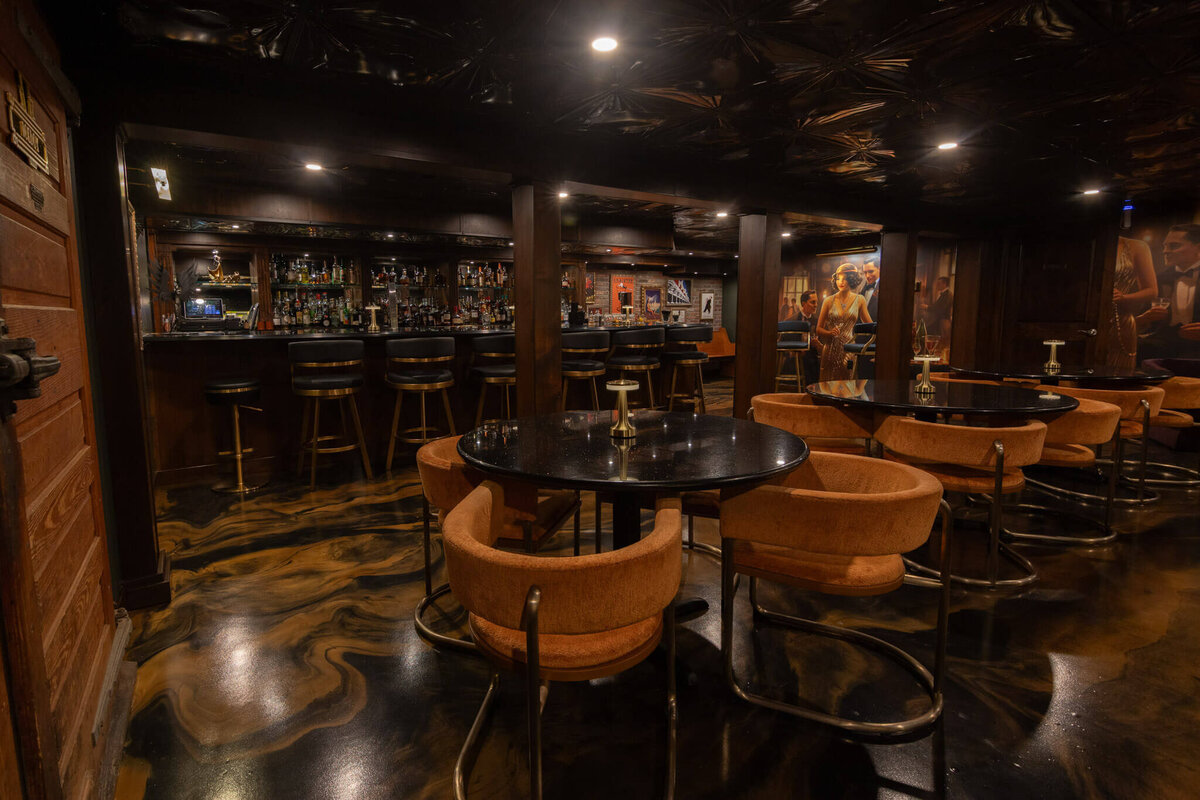speakeasy basement renovations for restaurant