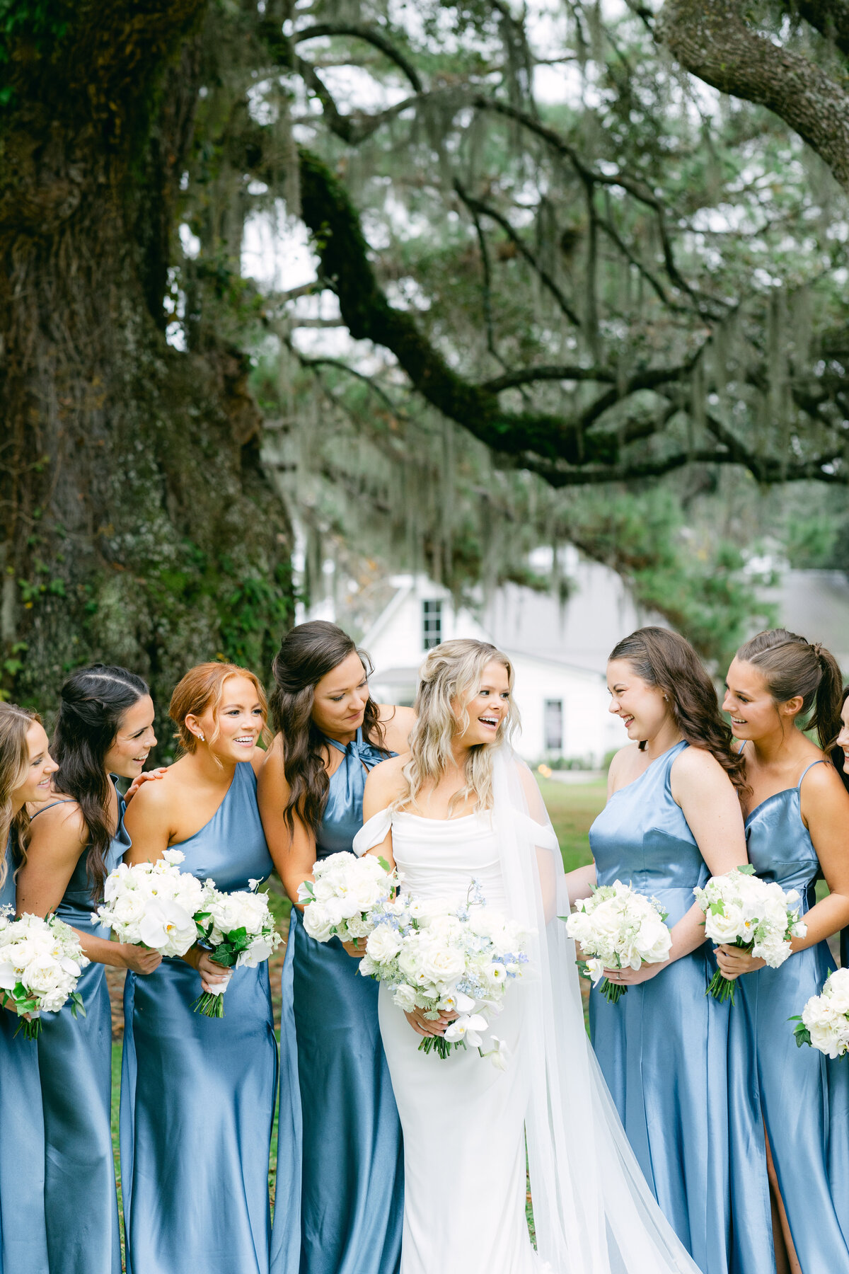 Katherine Horton Photography Sarah & Trey's Wedding Day Bride & Bridesmaids 068