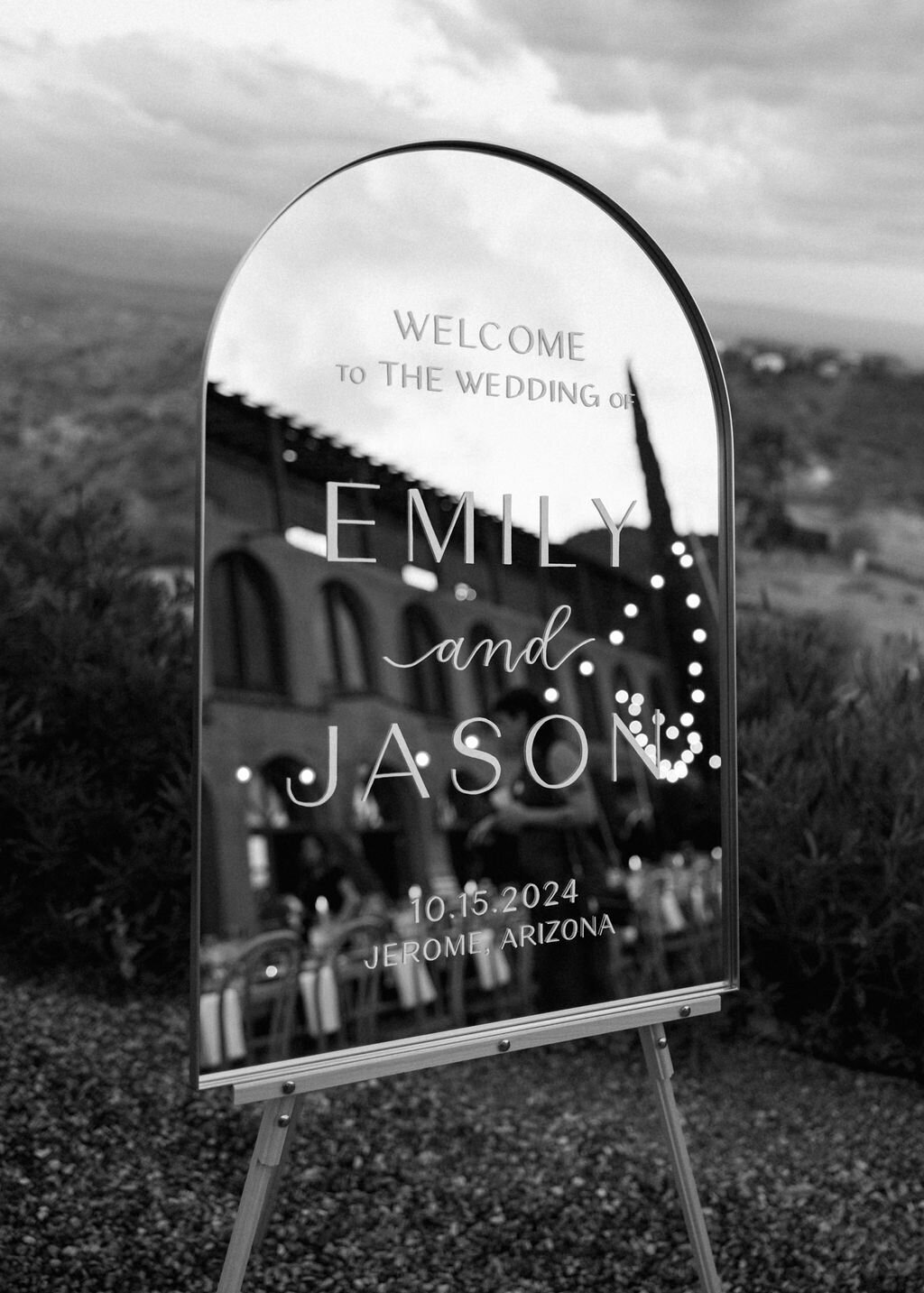 Romantic Jerome, Arizona wedding planned and styled by BTO Events