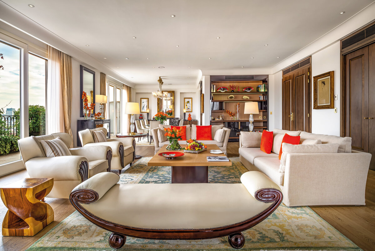 Palazzo Parigi Hotel Grand Spa - Milan - Luxury Boutique Hotel -Penthouse Suite living