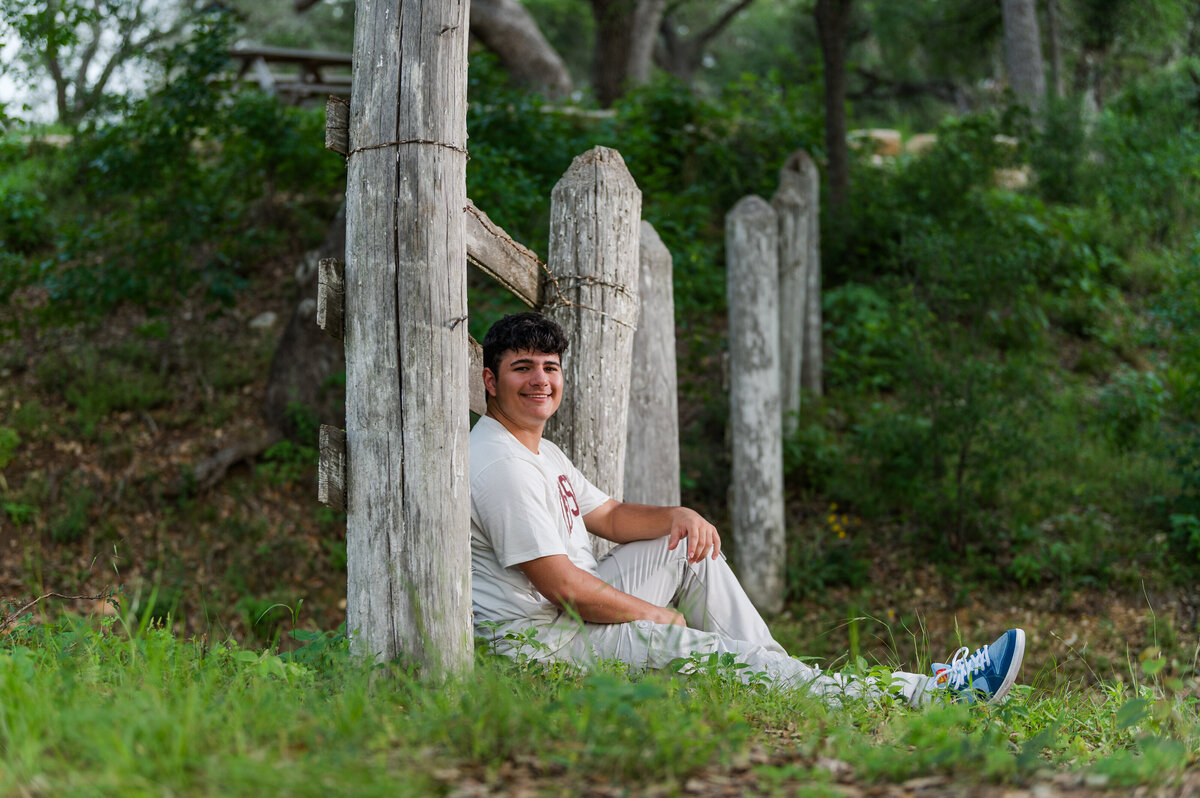 DSHS Senior Portrait. Photo taken by Dripping Springs Texas based Lydia Teague Photography.