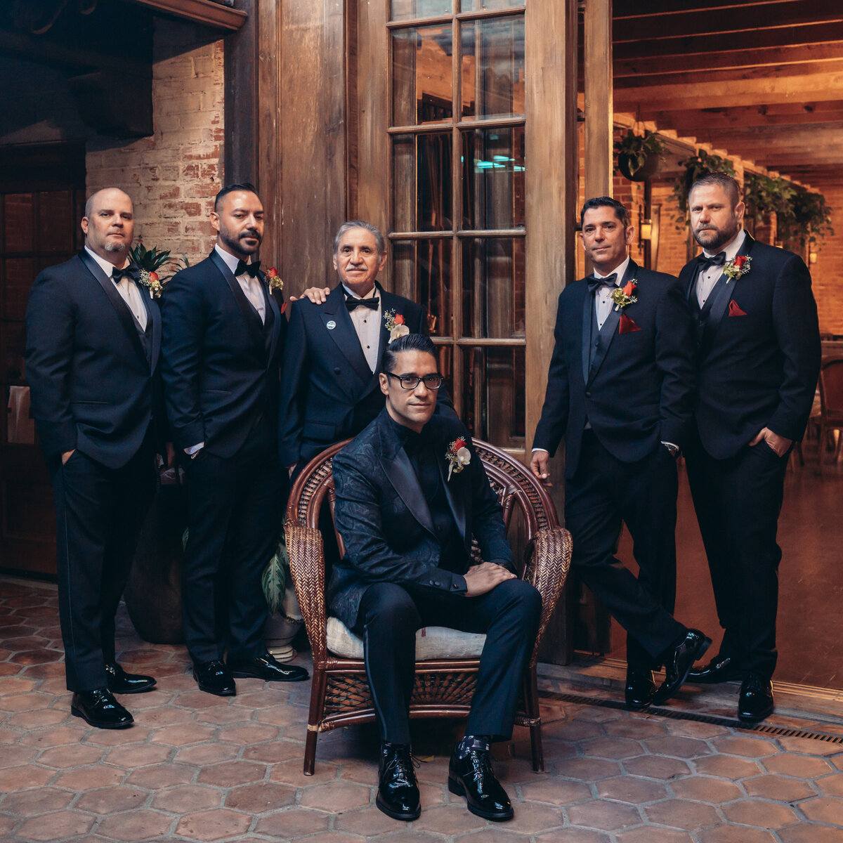 Wedding at Carondelet House, Los Angeles