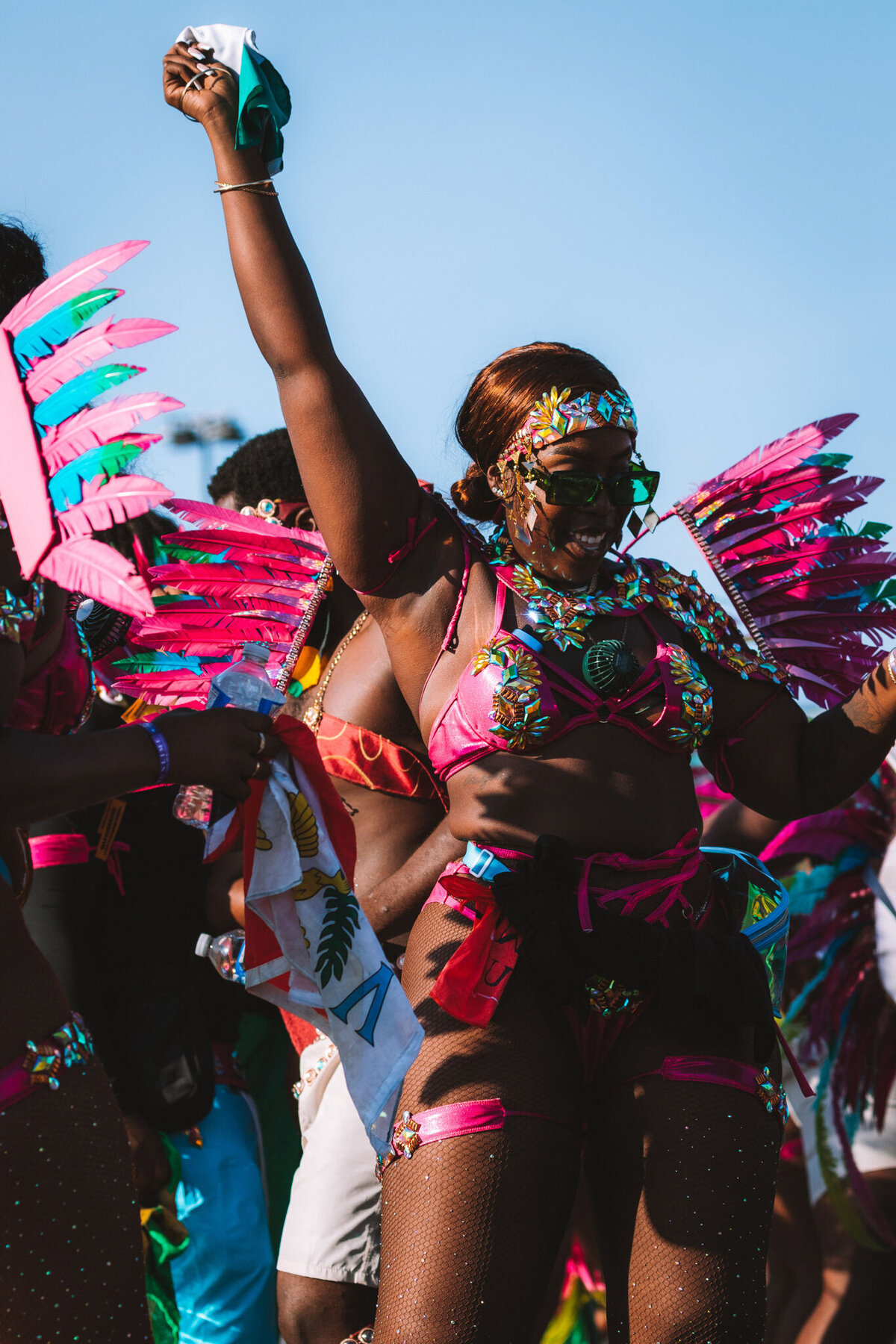 Photos of Masqueraders from Toronto Carnival 2023 - Sunlime Mas Band - Medium Band of The Year 2023-031
