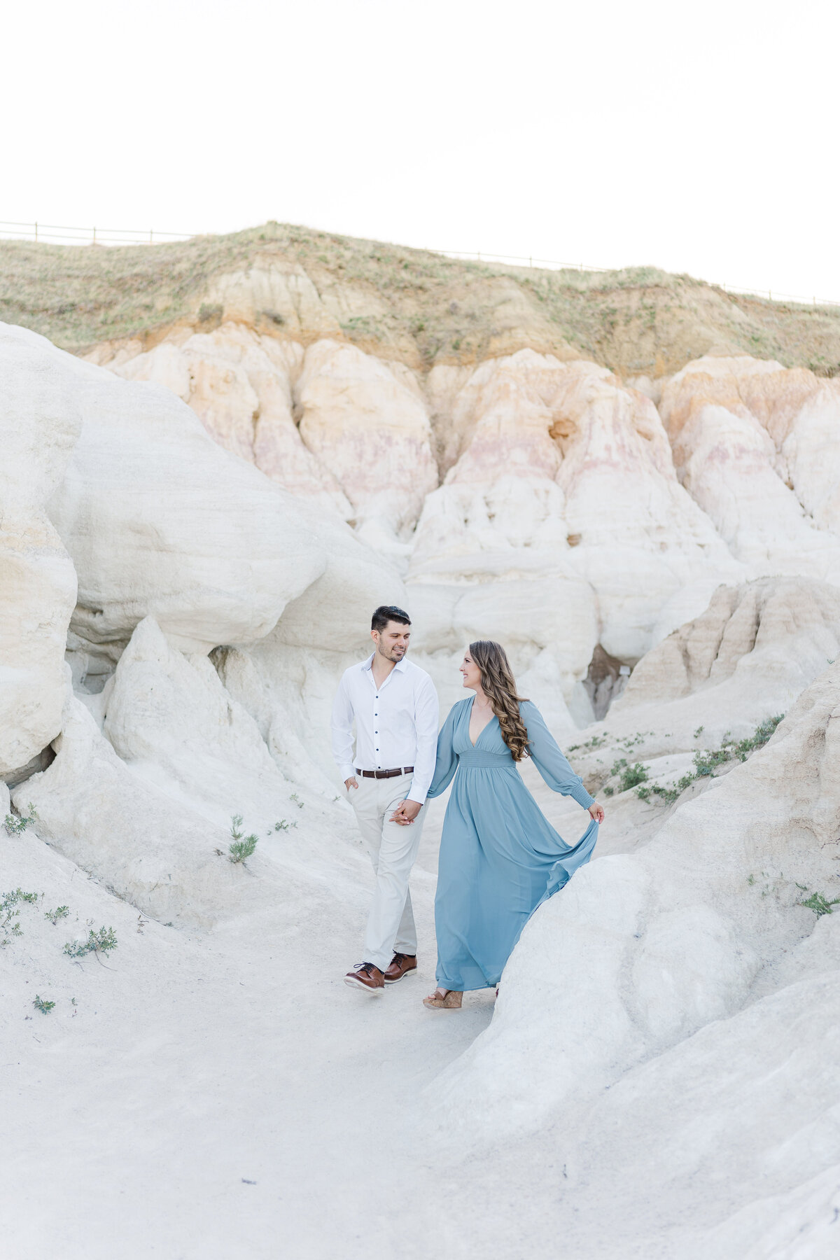 Paint Mines Interpretive Park El Paso Colorado Engagement Session Light and Airy Romantic Pictures Elena Spraguer Photography 0003