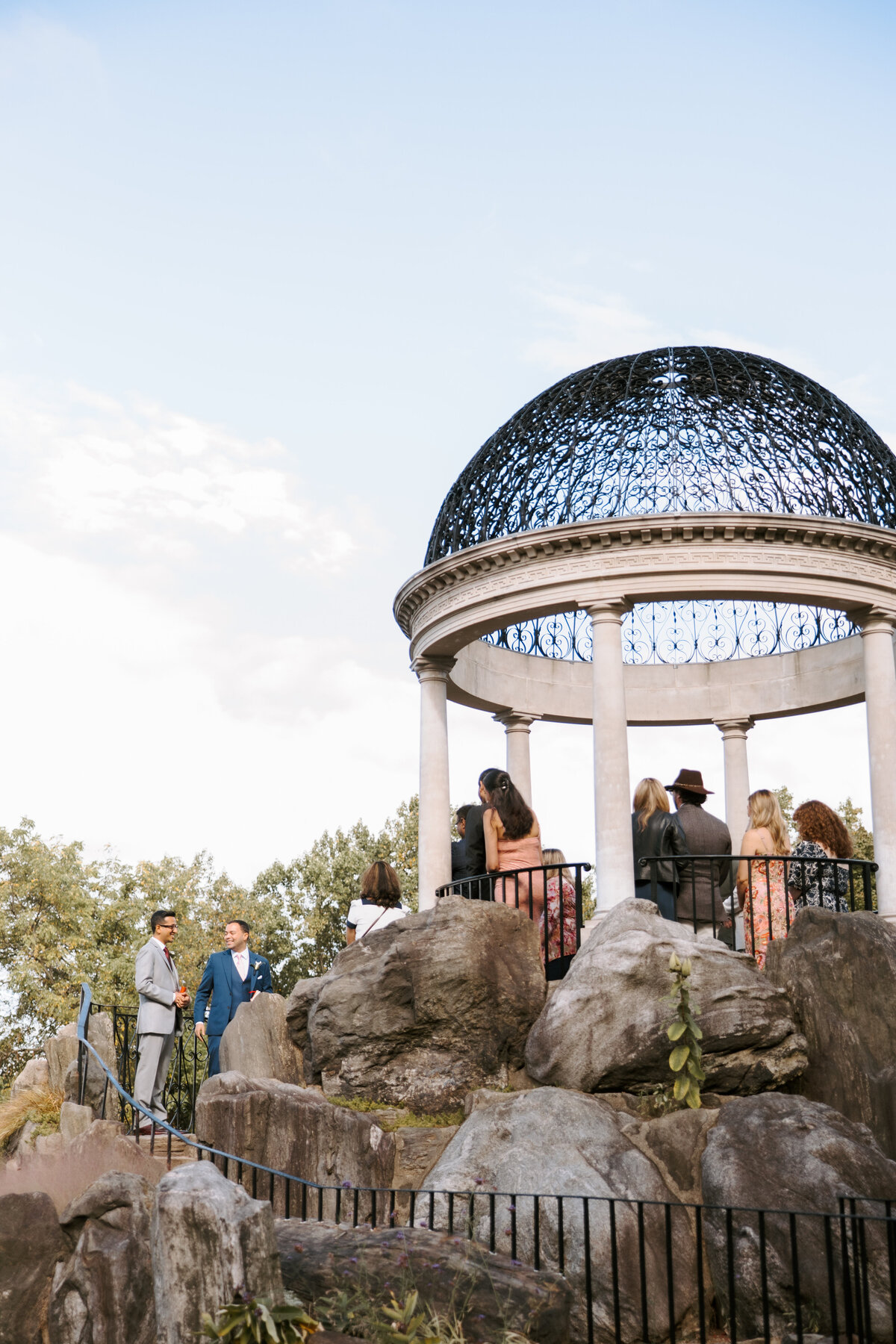 Mehul & Stefan - Rezdora NYC Untermyer Gardens - Intimate Wedding Previews 003